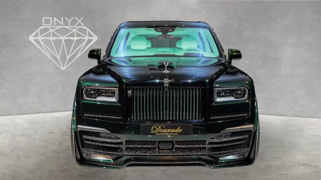 Rolls Royce Cullinan Onyx Concept green for sale in dubai